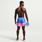 Nike Swim volleyshorts met binnenbroekje voor heren (13 cm)