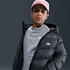 Puffer τζάκετ Therma-FIT σε ριχτή γραμμή Nike Sportswear All Day Play για μεγάλα παιδιά