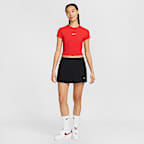 ナイキ スポーツウェア チル テリー ウィメンズ ミッドライズ フレンチテリー ミニ スコート