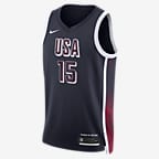 Jersey de básquetbol Nike Dri-FIT unisex Devin Booker Team USA USAB Limited Road - Azul marino