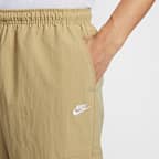 กางเกงคาร์โก้ขายาวผู้ชายแบบทอ Nike Club