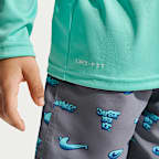 Nike Swim Little Kids' (Boys') Long Sleeve Top & Short Set