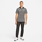 Polo de golf a rayas para hombre Nike Dri-FIT Victory