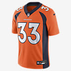 Javonte Williams Denver Broncos Men's Nike Dri-FIT NFL Limited Football Jersey - Orange