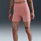 ナイキ ゼンビー ウィメンズ ハイウエスト 13cm バイカーショートパンツ