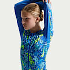Conjunto de shorts y bikini de espalda deportiva para niña talla grande Nike Swim