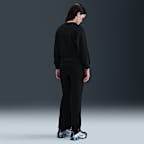 Cárdigan de manga larga de tejido Fleece para niña talla grande Nike Sportswear