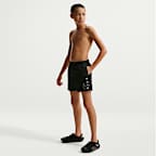 Calções de banho de 10 cm Nike Swim Split Logo Lap para rapaz