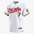 Jackson Holliday Baltimore Orioles Men's Nike Dri-FIT MLB Limited Jersey - White