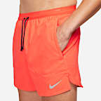 Nike Stride Dri-FIT hardloopshorts met binnenbroek voor heren (13 cm)