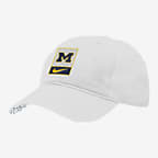 Michigan Heritage86 Nike College Cap - White