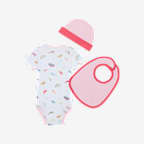 Conjunto de body de 3 piezas para bebé (0 a 9 meses) Nike Everyone From Day One 