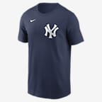 Aaron Judge New York Yankees Fuse Men's Nike MLB T-Shirt - Navy