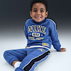 ナイキ スポーツウェア ベビー P.E. フレンチテリー クルー アンド パンツ セットアップ