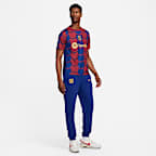 F.C. Barcelona Academy Pro SE Men's Nike Dri-FIT Football Pre-Match Top