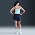 Nike Dri-FIT One Women's Mid-rise 8cm (approx.) 2-in-1 Shorts