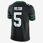 Jersey de fútbol americano Nike Dri-FIT de la NFL Limited para hombre Garrett Wilson New York Jets
