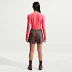 Shorts de French Terry de tiro medio para mujer Nike Sportswear Chill Terry