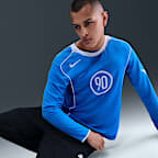 Playera de fútbol de manga larga Dri-FIT para hombre Nike Total 90