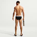 Traje de baño de natación tipo trusa para hombre Nike Swim HydraStrong Fly