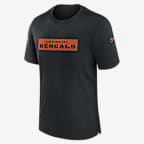 Playera Nike Dri-FIT de la NFL para hombre Cincinnati Bengals Sideline Player