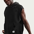 Nike N.A.C. Men's Dri-FIT Fleece Sleeveless Training Hoodie