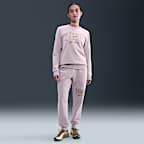 ナイキ スポーツウェア クラブ フリース ウィメンズ プルオーバー クルーネック スウェットシャツ