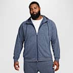 Nike Primary Fleece Men's Dri-FIT UV Full-Zip Performance Hoodie