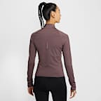 ナイキ スウィフト ウィメンズ Dri-FIT フルジップ ミッドレイヤー ランニングトップ