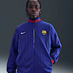 F.C. Barcelona Academy Pro Home Men's Nike Dri-FIT Football Anthem Jacket