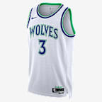 Jersey Nike Dri-FIT Swingman de la NBA para hombre Minnesota Timberwolves Association Edition - Blanco