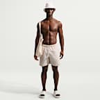 나이키 스윔 브레이커 남성 리플 텍스처 7인치 브리프 라인드 발리 쇼츠