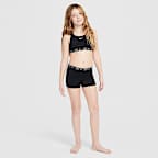 Conjunto de shorts y bikini de espalda deportiva para niña talla grande Nike Swim