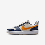 Light Orewood Brown/Midnight Navy/White/Orange Peel