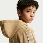 Felpa pullover con cappuccio Nike Sportswear Club Fleece – Ragazzo/a