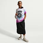 Playera de básquetbol para niños talla grande Nike