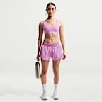 ナイキ インディ ハイサポート ウィメンズ パッディド アジャスタブル スポーツブラ