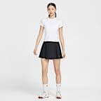 나이키코트 어드밴티지 여성 드라이 핏 반팔 테니스 탑