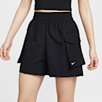 Nike Sportswear Essential Woven Women's High-Waisted 12.5cm (approx.) Cargo Shorts