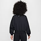 Sudadera de cuello redondo de French Terry para niñas Nike Sportswear Club