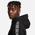 Nike Club Fleece mintás, kapucnis férfi tréningruha