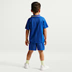 Conjunto de 2 piezas Victory Lap con shorts de malla infantil Nike Sportswear