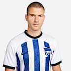 Hertha BSC 2022/23 Stadium Home Nike Dri-FIT Fußballtrikot für Herren