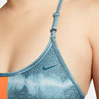 Nike Indy Women's Light-Support Padded All-Over Print Sports Bra