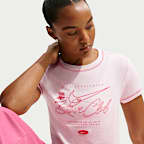 Nike Sportswear Chill Knit Women's Slim Short-Sleeved Cropped T-Shirt