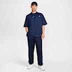 Nike Club Men's Short-Sleeve Oxford Button-Down Shirt