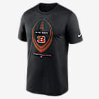 Cincinnati Bengals Legend Icon Men's Nike Dri-FIT NFL T-Shirt - Black
