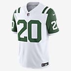 Breece Hall New York Jets Men's Nike Dri-FIT NFL Limited Football Jersey - White