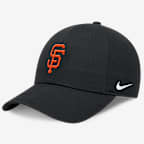San Francisco Giants Evergreen Club Men's Nike MLB Adjustable Hat - Black