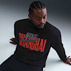 Sudadera de cuello redondo de tejido Fleece para hombre Nike Air "Shanghai"
